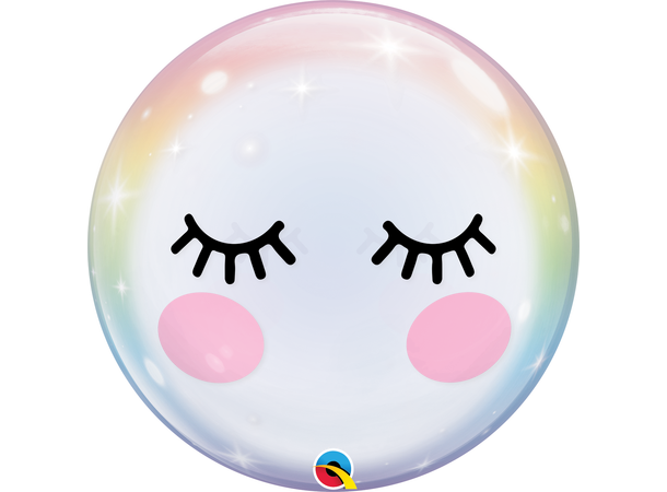 Eyelashes 1 Bubbleballong - 56cm (22")