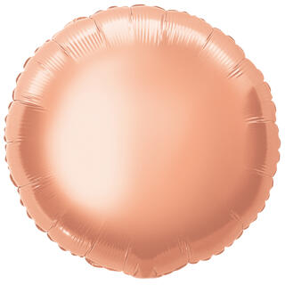 Folieballong - Rose Gold - Rund 46cm