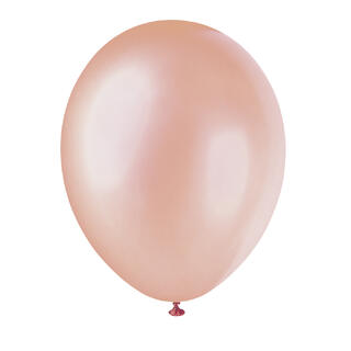 Ballonger - Perlemor Rosegull 30cm - 8pk