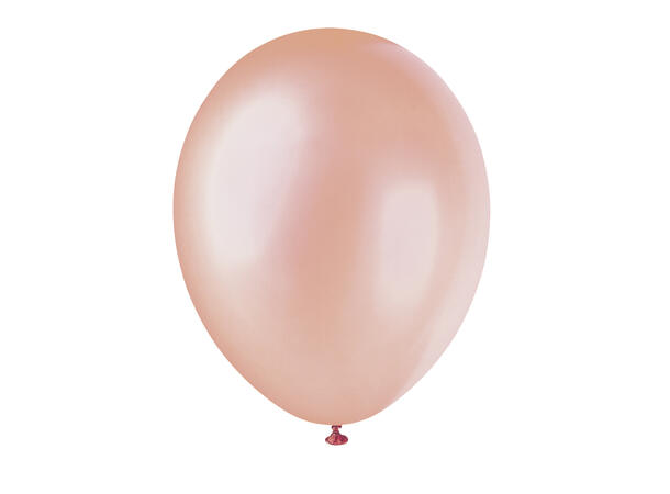 Ballonger - Perlemor Rosegull 30cm - 8pk