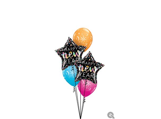 New Year Iridescent 1 Folieballong - 51cm (20")