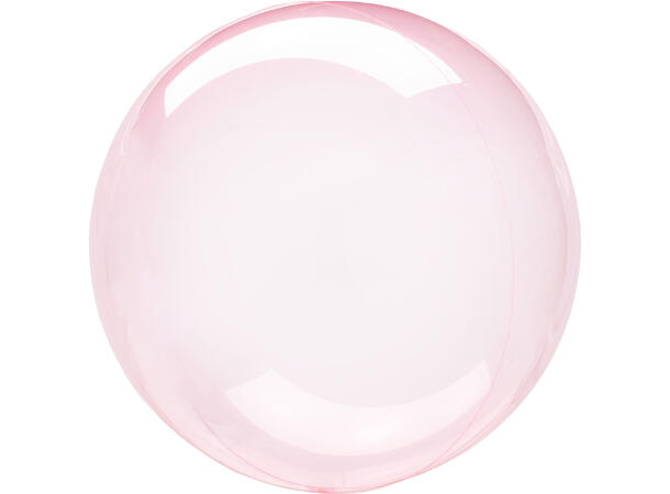 Ballongball - Orbz - Gjennomsiktig Rosa 55cm