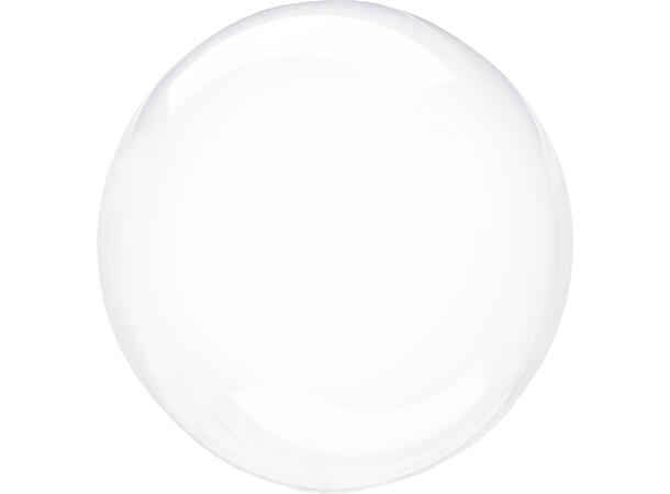 Ballongball - Orbz - Gjennomsiktig 55cm