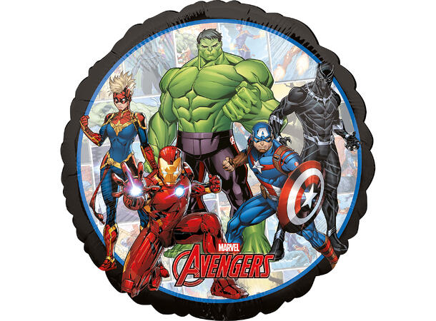 Folieballong - Avengers & Black Panther Marvel - 43cm