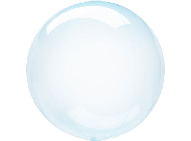 Ballongball - Orbz - Gjennomsiktig Blå 55cm