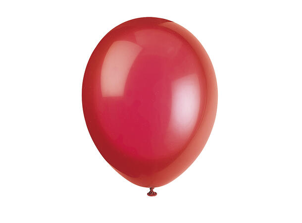 Ballonger - Rød 30cm - 50pk