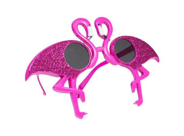 Briller - Flamingo - Rosa Plast