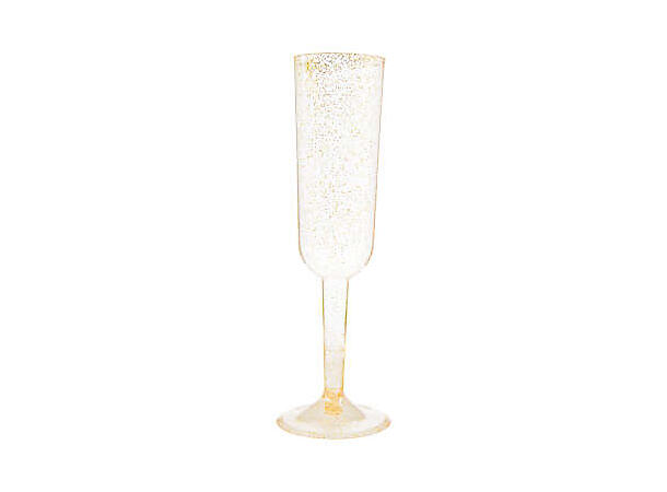 Champagneglass - Glitter Gull 2dl - 4pk