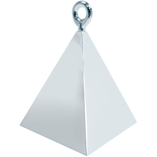 Pyramid weight silver 1 Ballongvekt