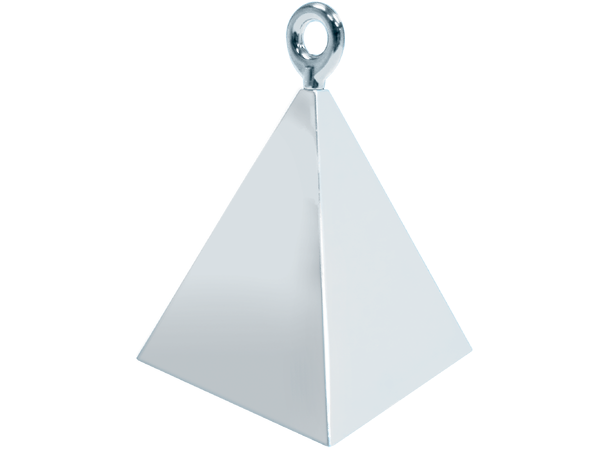 Pyramid weight silver Eske med 12