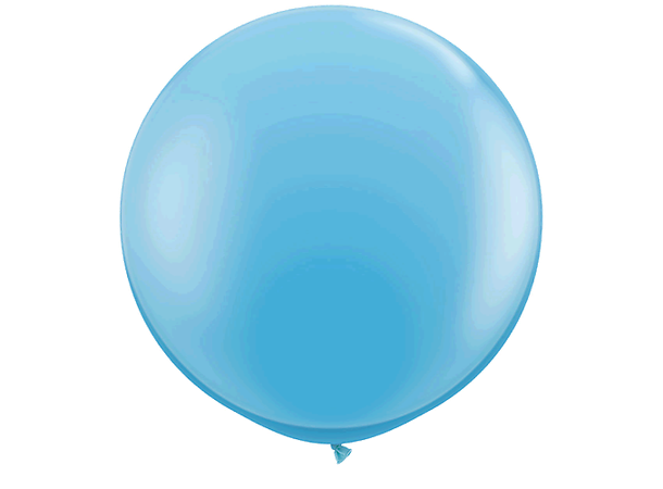 3ft Pale Blue ST 2 gummiballonger - 91cm (3ft)