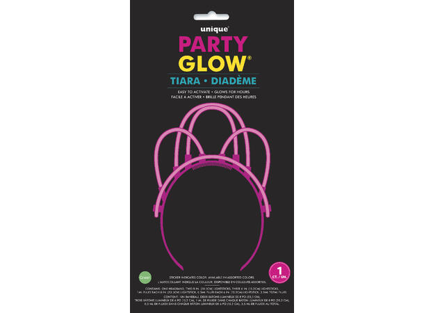 Glowstick - Tiara - Assortert UV