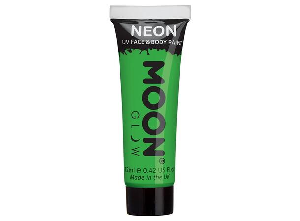 Sminke Ansikt - Selvlysende - Grønn Neon UV - 12ml - Voksen