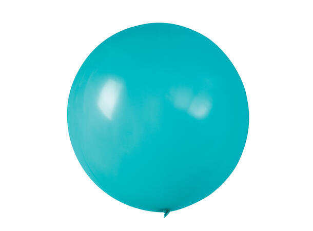 Ballonger - Blå og Turkis 60cm - 3pk