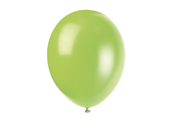 Ballonger - Neon Grønn 30cm - 50pk