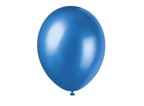 Ballonger - Perlemor Blå 30cm - 8pk