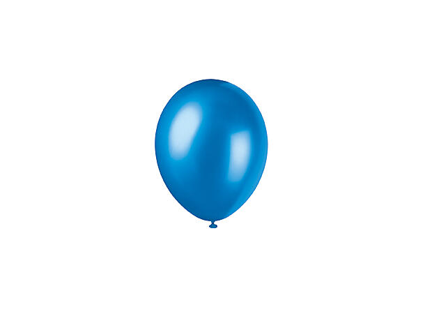 Ballonger - Perlemor Blå 30cm - 50pk