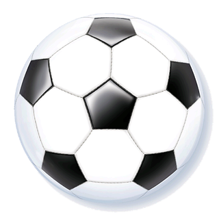 Premium Bubbleballong - Fotball 56cm