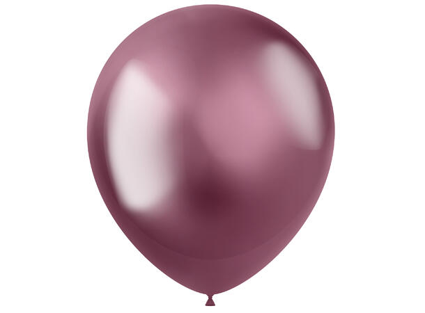 Ballonger - Mørk Rosa Metallic 33cm - 10pk