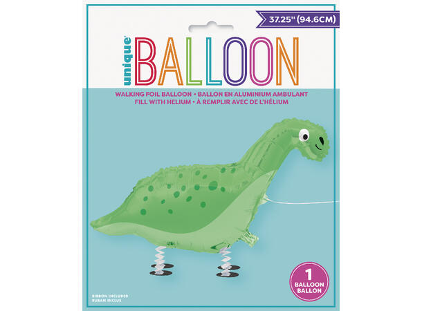 Ballongfigur - Folieballong - Dinosaur 37cm