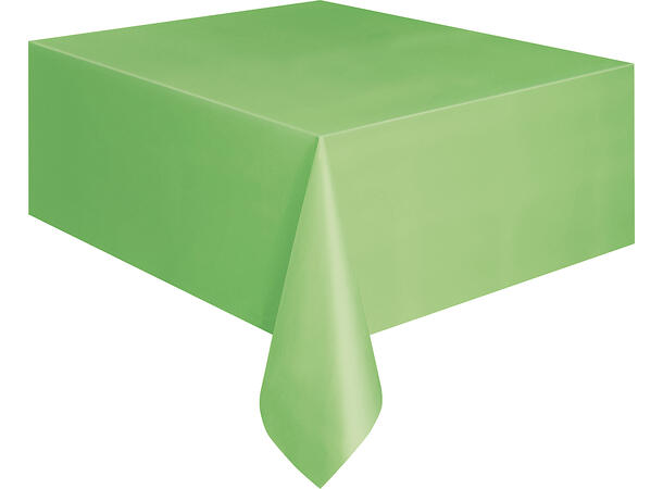 Bordduk - Limegrønn - Plast 137x274cm