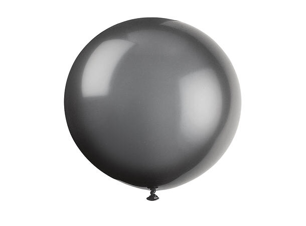 Megaballonger - Svart 91cm - 6pk