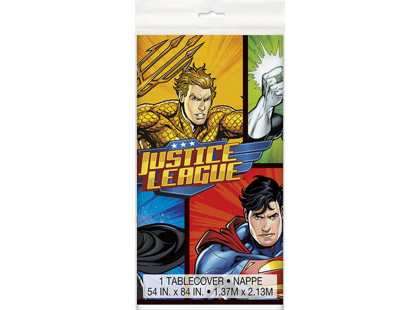 Plast Bordduk - Justice League 137x213cm