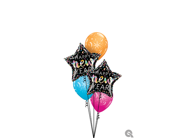 New Year Iridescent 1 Folieballong - 51cm (20")