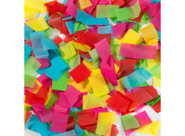Partypopper - Miks farger - Papirkonfett 1 Konfettikanon - 28cm