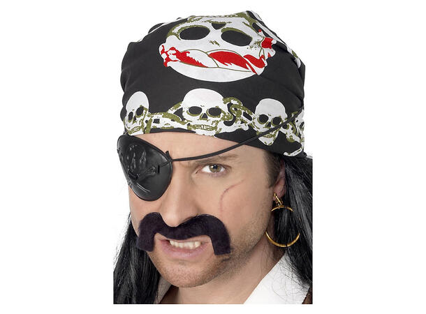 Pirat bandana - Sort 1 bandana