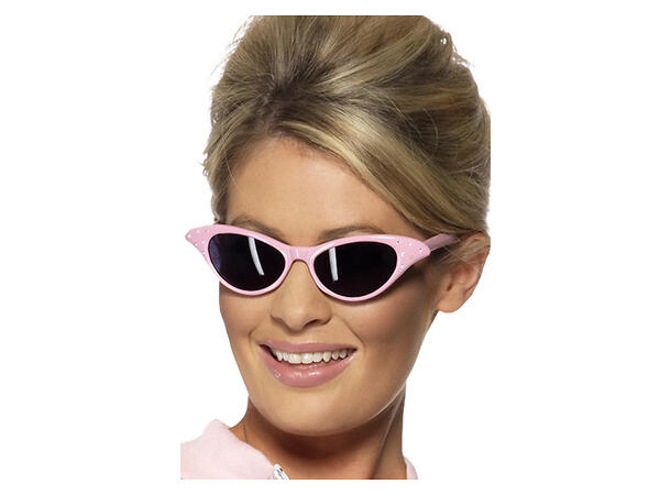 50-talls rosa solbriller til dame 1 par briller