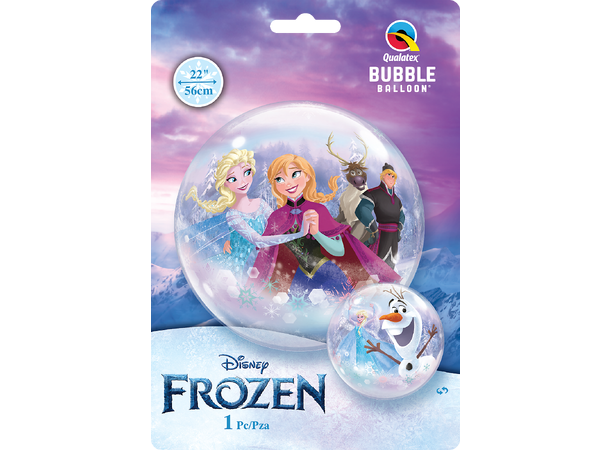 Disney Frozen Characters 1 Bubbleballong - 56cm (22")